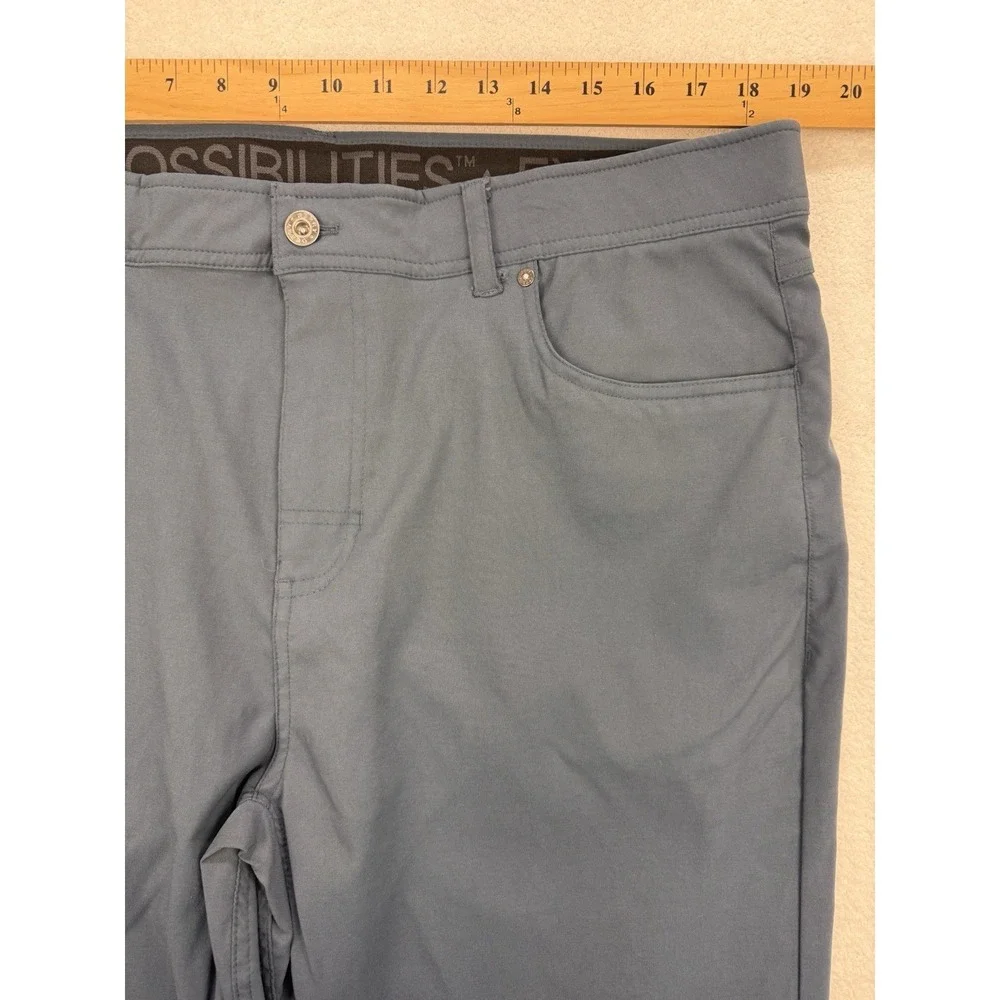 Gerry Venture Pants Men‎ 38x34 Blue Performance Commuter Utility Nylon Hiking
